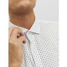 Jack & Jones Erkek Kısa Kollu %100 Pamuk Gömlek 12231865