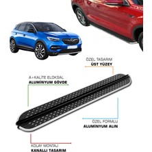 Tuna Oto Opel Grandland x Uyumlu 2017 2018 2019 2020 2021 Araca Özel Yan Basamak