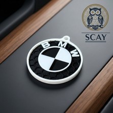 Scay Bmw Logolu 3D Tasarım Anahtarlık - Honeycomb Desenli