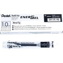 Pentel 1.0 mm Roller Kalem Refili Siyah 12 Li Paket