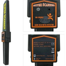 Mbl Super Scanner MD-3003B1 El Tipi Metal Üst Arama Dedektörü