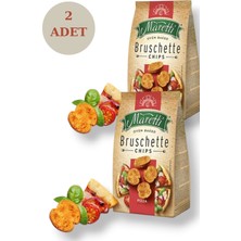 Maretti Bruschette Pizza Aromalı Kızartılmış Ekmek Kraker 70 gr x 2’li Ekonomik Paket