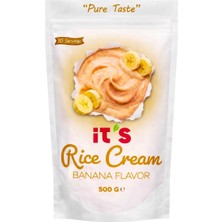 it's Rice Cream Muz Aromalı 500 G Pirinç Kreması