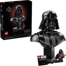LEGO Star Wars Darth Vader Büstü 75439 - Yetişkinler Için Koleksiyonluk Bilim Kurgu Yapım Seti (349 Parça)