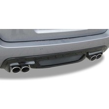 Bmw E60 M5 Difüzör Arka Ek Plastik Parlak Siyah 2003-2010 Arası