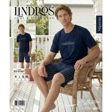 Pms Lindros EO-01267 Erkek Kısa Kol Süprem Şort Takım