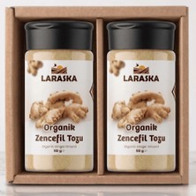 Laraska Organik Zencefil Tozu 50G x 2 Organic Ginger Ground