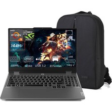 Lenovo Loq 15ARP9  83JC00DXTR C45 Ryzen 5 7235HS 64 GB 4 Tb RTX3050 15.6" Full Hd Windows 11 Pro Gaming Laptop + Çanta