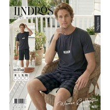 Pms Lindros EO-01304 Erkek Kısa Kol Süprem Şort Takım