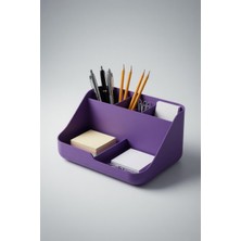 MYCRAFT3D Minimal Masaüstü Organizer Kalemlik Notluk Standı Çok Bölmeli Ofis Düzenleyici 11X8