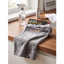 Faralya Home Çift Yönlü Havlu Dokulu Mikrofiber Cam Silme ve Araç Kurulama Bezi - Süper Emici 70X50 cm