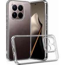 Bzontech Xiaomi 15T Ile Uyumlu Kılıf Şeffaf Kamera Korumalı 3D