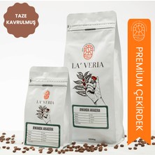 La'veria Rwanda Akagera Bourbon Natural Çekirdek Kahve | Vişne, Kakao Nibi ve Hambuka Notalı