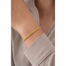 Kızılay Kuyumcusu 22 Ayar Altın Bileklik Halat Künye 1.89 gr KNY3065