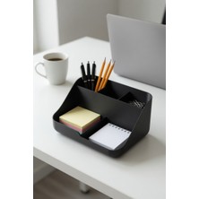 MYCRAFT3D Minimal Masaüstü Organizer Kalemlik Notluk Standı Çok Bölmeli Ofis Düzenleyici 11X8