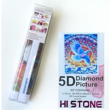 NT Boncuklu Taşlı Pano Mozaik Elmas Goblen Diamond Tablo 50 x 40 cm Ebru Kumru