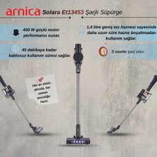 Arnica Solara ET13453 Şarjlı Süpürge