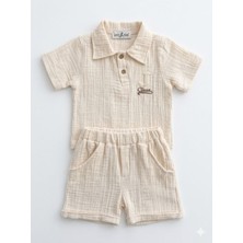 Babydoll 2li Takım Jclas Bej