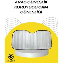 Kocadal Mht Katlanabilir Reflektörlü Oto Güneşliği – Yaz Sıcaklarına Karşı Yüksek Koruma Mht