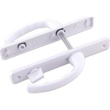 Kocadal Mht Poşetli Banyo-Wc - Kilitli Beyaz Pvc Kapı Kolu (5047) Mht