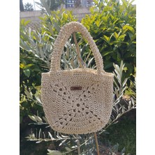 Yaso Shop Küçük Hasır El Çantası
