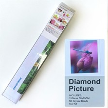 NT Boncuklu Taşlı Pano Mozaik Elmas Goblen Çocuklar Için Diamond Tablo 50 x 65 cm Yusufcuk