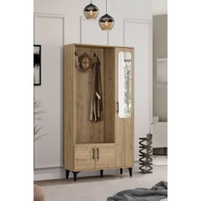 Hermobi Deniz Askılıklı Portmanto Vestiyer Ayakkabılık