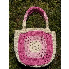 Yaso Shop Küçük Hasır El Çantası