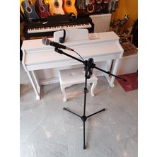 Puandorg Mikrofon Standı (Ayaklığı) + D-Sound Dinamic Mikrofon + Mic Kablosu Seti