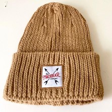 Mackbear Coffee Co. Mackbear Dokuma Örgü Unisex Bere 005