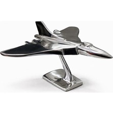 Runaway Vulcan Krom Detaylı Metal Model Uçak Maketi