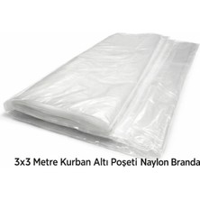Barışkan Kurban Altı Çalışma Naylon Branda 3x3=9 M²  Alt Zemin Yaygı