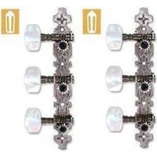 Valencia VCMH0150CR Krom Klasik Gitar Burgu Seti Türkiye Menşeli Yüksek Kalite