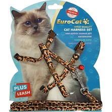 Muratech Eurocat  Göğüs Tasması Leopar Desenli