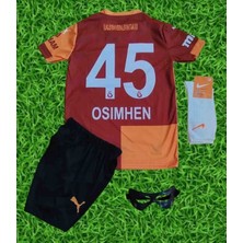 Moda 45 Numara Victor Osimhen G.al.a.t.a.s.a.r.a.y Parçalı Çocuk Forması Full Setli