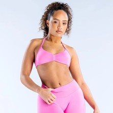 Dfyne Pembe Impact Strappy Bra - Destekleyici Spor Bra