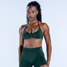 Dfyne Koyu Yeşil Impact Strappy Bra - Destekleyici Spor Bra