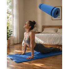 Uslucan Alışveriş 10 mm Fitness ve Pilates Matı Kaydırmaz Taban Konforlu Spor Minderi Hafif Taşınabilir