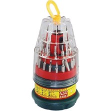 Calperia Büyük 31 Parça Hassas Tornavida Bits Uç Seti Yumurta Tornavida (5047)