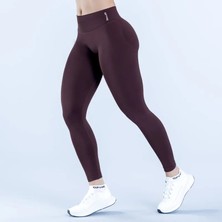 Dfyne Çikolata Kahve  Impact Leggings - Şekillendirici ve Toparlayıcı Spor Tayt