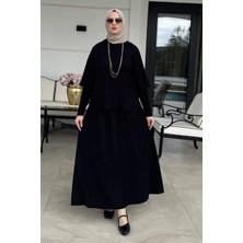 Rabia Şamlı Ela Modal Takım Siyah