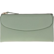 BloominBag Élıa Soft Matcha Large Deri Kadın Cüzdan & Clutch