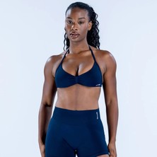 Dfyne Lacivert Impact Strappy Bra - Şekillendirici Spor Bra