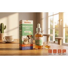 Biofeline Probiyotik Likit Damla - Kedi ve Köpekler Için Bağırsak Sağlığı ve Tüy Desteği