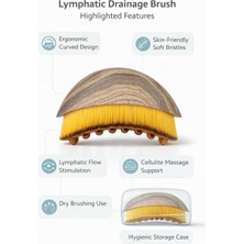 Yüz Lenf Drenaj Masaj Fırçası Yüz Germe Aleti Lenfatik Kontur Yüz Fırçası Yüz Hatları Için Germe Kırmed