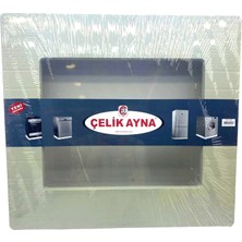 Kocadal Mht Frenli Gri Plastik Çeksür 54X60X5 cm (5047) Mht