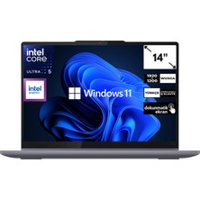 Lenovo Ideapad 5 14IAL10 Ultra 5 225U Windows 11 Pro Intel Graphics 14" Wuxga Ikisi Bir Arada Notebook 83KR000FTRCB