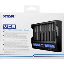 Xtar Vc8 Taşınabilir Pil Şarj Aleti