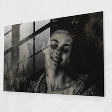 Popcasso Modern Sanat Cam Tablo - Caravaggio Tarzı Yöntem ile Yaratılmış Cam Tablo