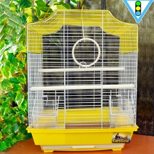 EuroGold Muratech Kuş Kafesi Karışık Renkli (34.5 x 28 x 45.5)